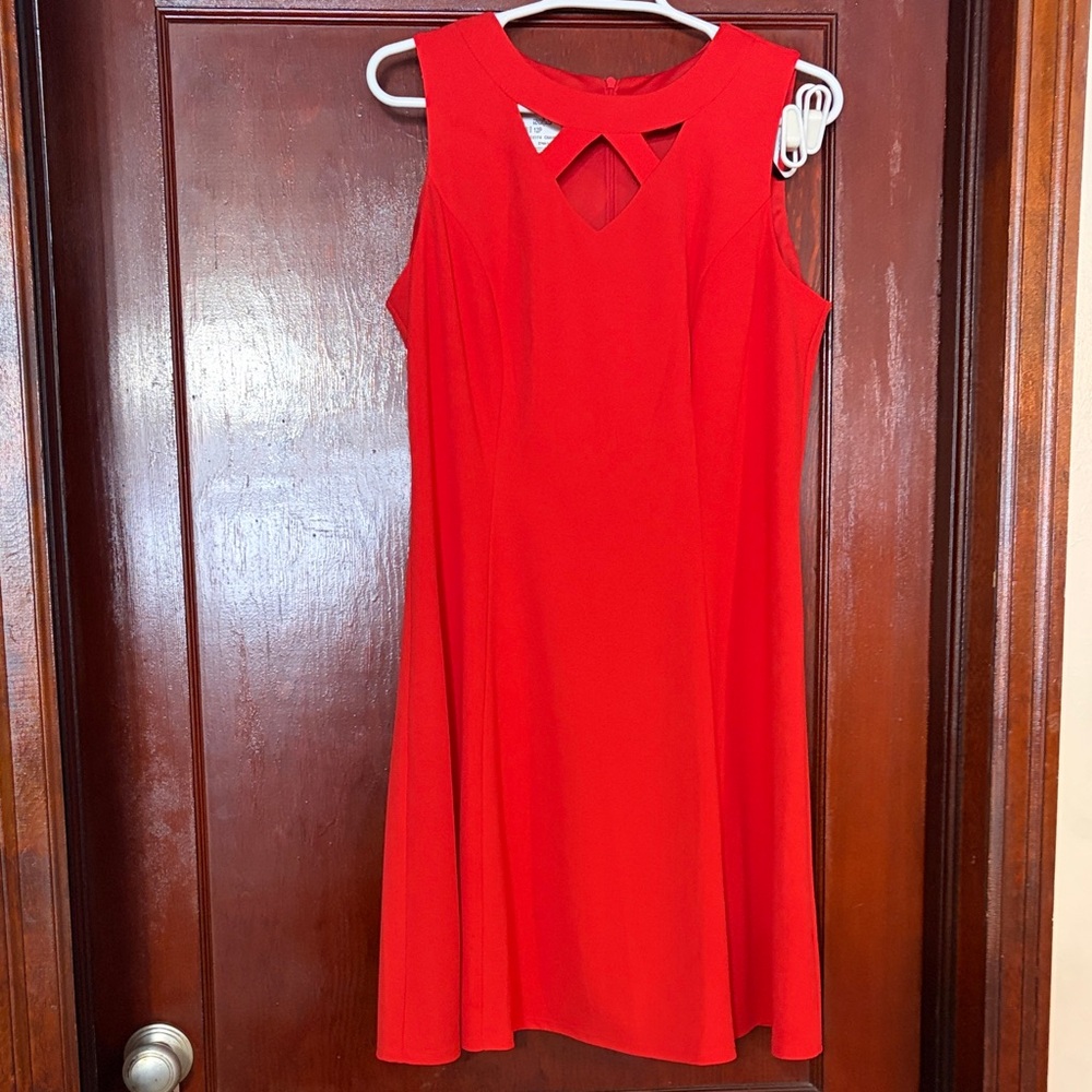 Alyx Vibrant Red Cutout Mini Dress